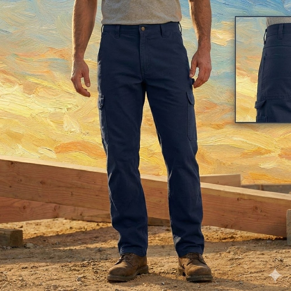 Carhartt Mens NWT BN3574-FRM Flame Resistant Rugged Flex Cargo Work Pants 44x30